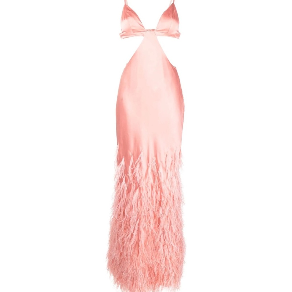 Cult Gaia Raisa Gown Azalea